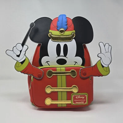 🌍📦 Loungefly Disney 100 Mickys Mickey Platzkonzert Band Concert Rucksack Sac - Bild 1 von 4