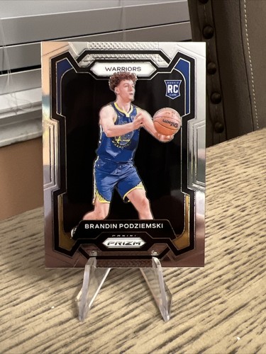 2023-24 Panini Prizm Brandin Podziemski Rookie Card RC #147 Warriors 📈🔥