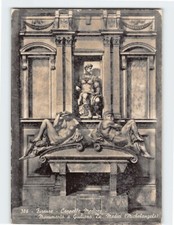 Postcard Monument to Julian de  Medici, Medicean Chapels, Florence, Italy