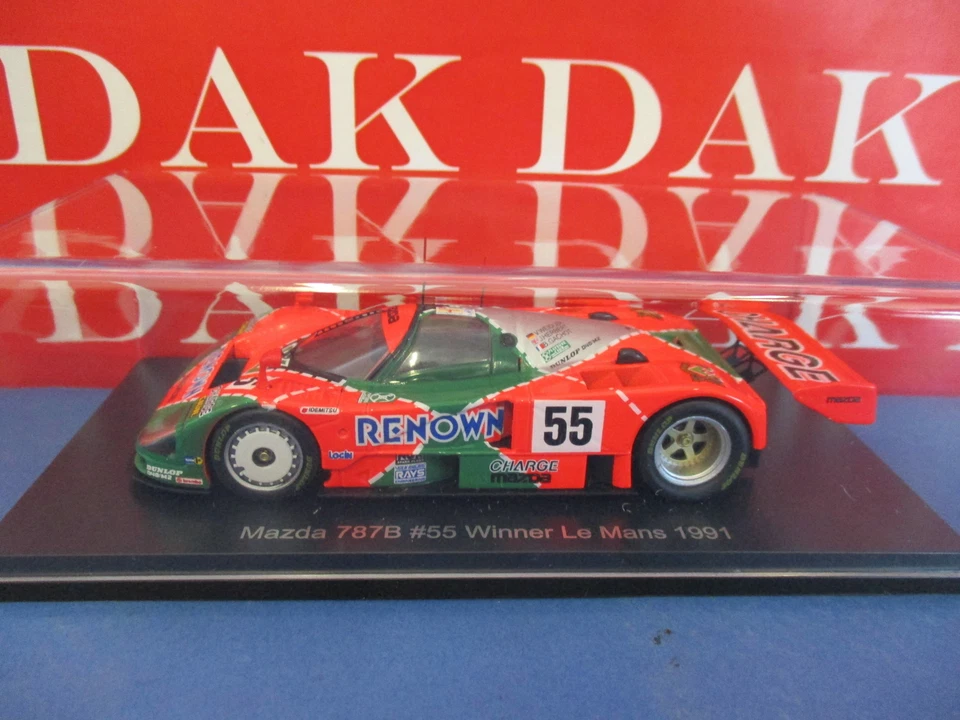 Die cast 1/43 Modellino Auto Mazda 787B 24H Le Mans 1991 - Immagine 4 di 4