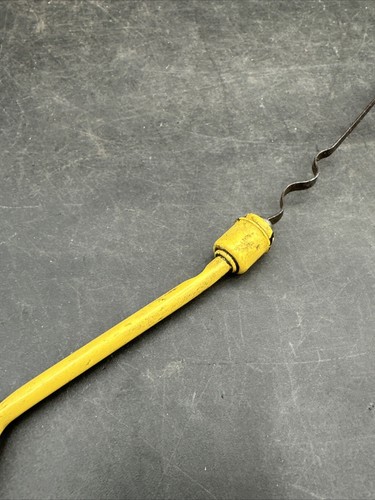 Jeep Wrangler YJ Engine Oil Dipstick 87-90 Check Stick Yellow Handle 4.2 OEM - Picture 3 of 8