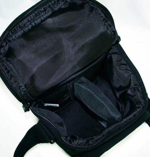 Nuova BORSA FOTOCAMERA compatta imbottita FANCIER con tasca + cinturino per pellicola~reflex digitale + obiettivo! - Foto 3 di 5