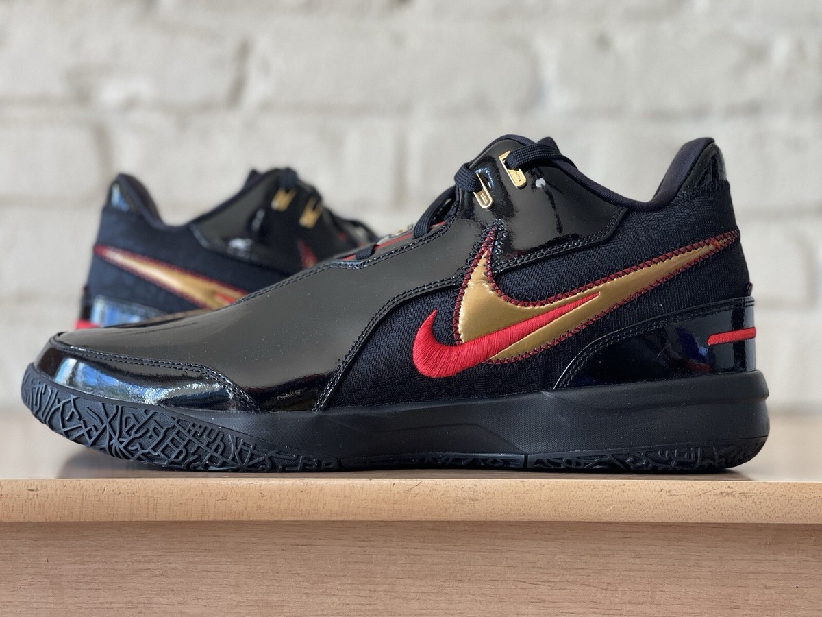 Nike Zoom Lebron NXXT GEN AMPD Black/Metallic Gold Basketball Men