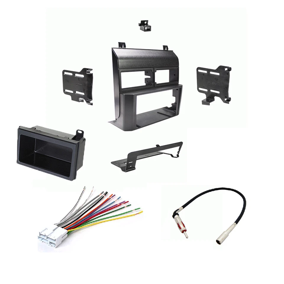 Cerwin Vega 4x6" Speakers + Double DIN Radio Install kit For 1988-94 GM C/K 1500 - Image 3 of 3