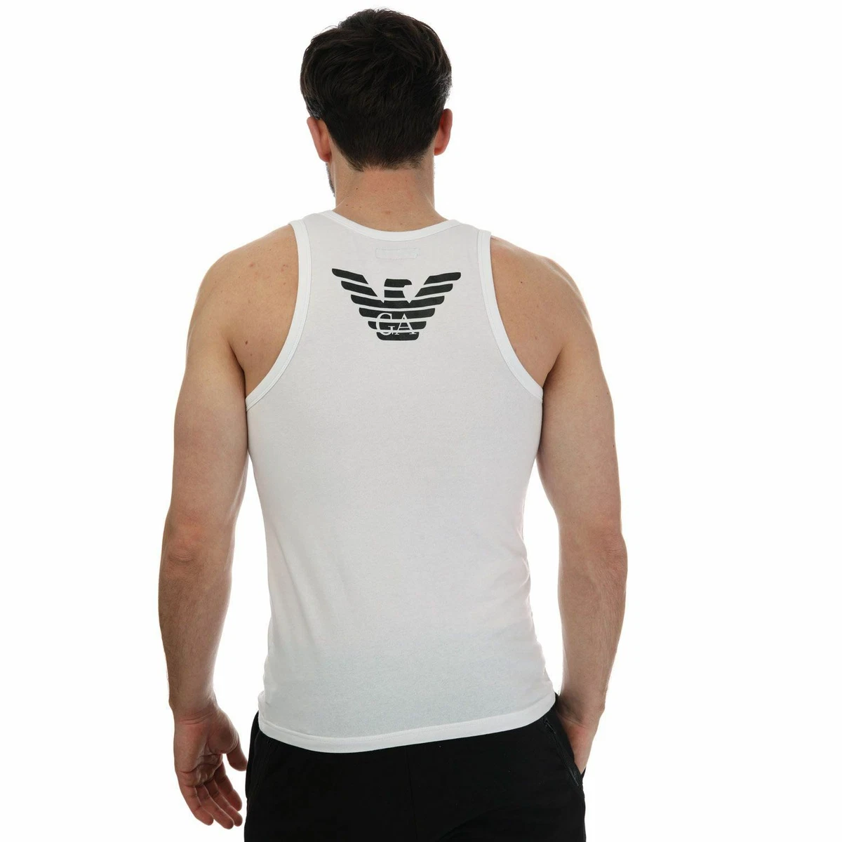 White armani hotsell vest