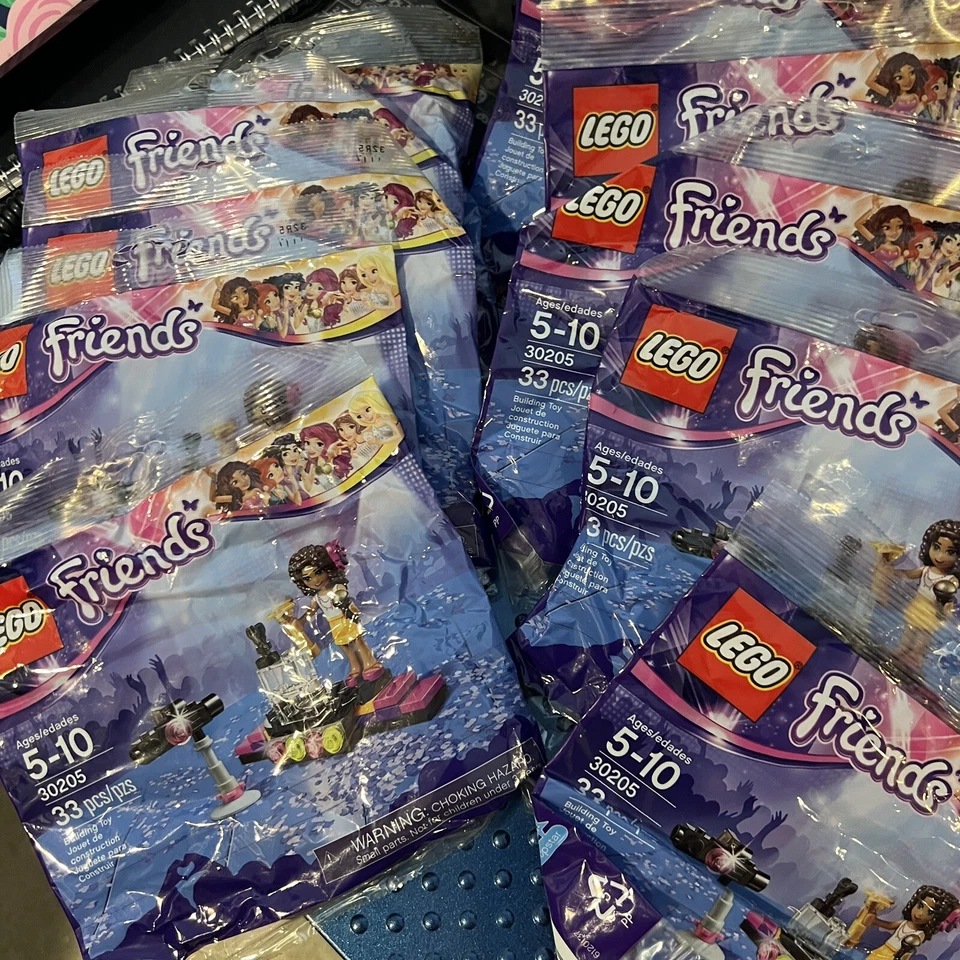10 Bags Lego 30205 Friends Andrea Pop Star Polybag sealed Party Birthday Gift - Image 3 of 3