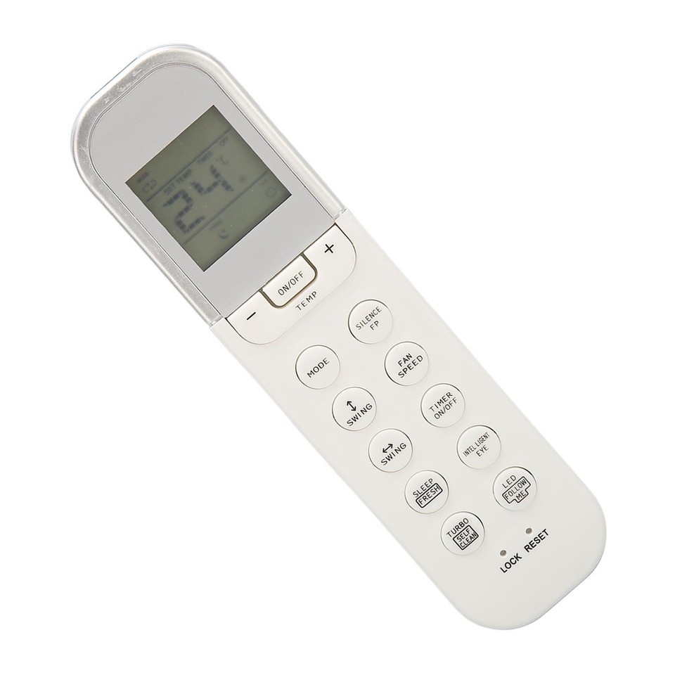 Lntyq Télécommande de rechange RG36F/BGEF pour climatiseur Midea RG36F2/BGEF RG36F3/BGCEF RG36F3