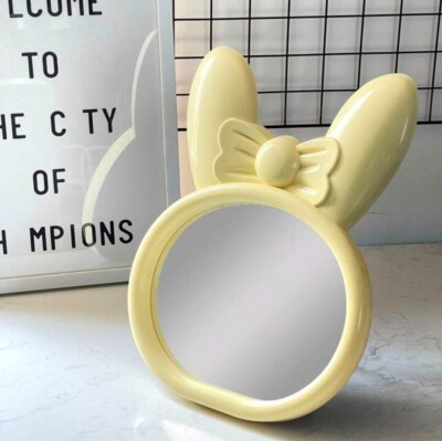 Gelber Hase Kaninchen Wand Tischplatte Spiegel Kinderzimmer Tier Schlafzimmer Deko