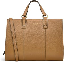 Radley London Bedford Square Medium Zipper Satchel Bag For Women - Caramel 