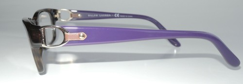 RALPH LAUREN RL6106Q 5003 DARK TORTOISE/PURPLE PLASTIC EYEGLASSES 140 51 -17 - Picture 3 of 3