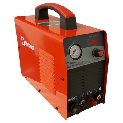 Plasma Cutter Pilot Arc Digital 50A 110/220V 1/2'' Clean Cut Easy Simadre 50DP