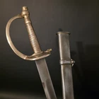 U.S. Model 1840 NCO Sword w/ Scabbard Civil War Briquet Antique Style Saber