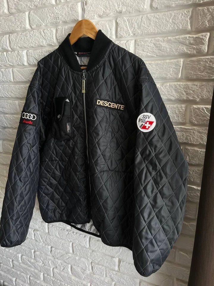 Descente Audi SSV FSS Switzerland demi-season quilted jacket - Image 2 of 4