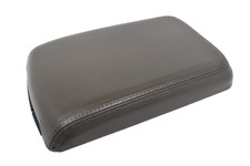 2003-2006 Lincoln Ls Center Console Brown Leather Armrest Lid Cover Oem 2003-2006 Lincoln Ls Center Console Brown Leather Armrest Lid Cover Oem