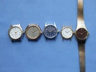 Seiko Alba Citizen Lady Quartz Lot 5 Units Vintage 80' Working