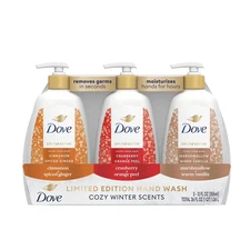 Dove Liquid Hand Wash Holiday Treats Variety Pack, 12 oz., 3pk. free shipping