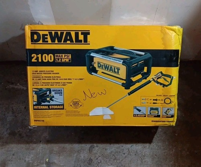 #ad #ad DeWALT 2100 PSI Electric Jobsite 13 AMP Pressure Washer DWPW2100 New In Box $249.99