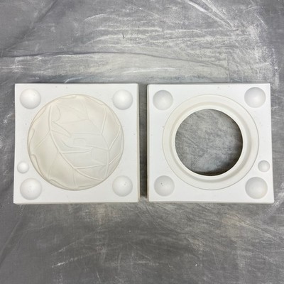 White Horse Mold 1104 Holly Chip Dip Xmas Plate Ceramic Slip Casting Mold