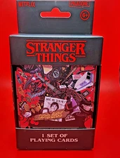 STRANGER THINGS NETFLIX PLAYING CARD DECK