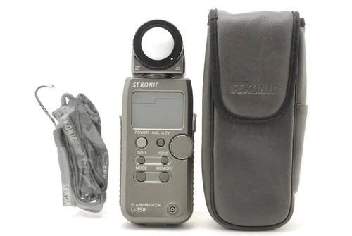 [MINT] Sekonic L-358 L358 Flash Master Digital Light Meter From JAPAN #B56