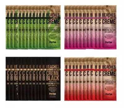 Pro Tan Beaches and Creme Sonnenbank Salon Bräunungslotion - Geld verdienen Beutel Angebot