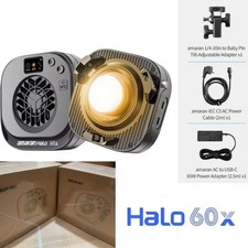 Aputure Amaran Halo 60x COB LED Light 2700-6500K Bi-Color Handheld Video Lamp