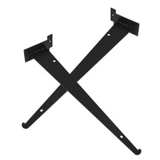 2 Pcs Board Wall Shelf Bracket Heavy Duty Brackets for Iron Shelving