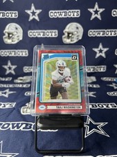 2024 Panini Donruss - Rated Rookie Tahj Washington #346 Optic  Red Wave