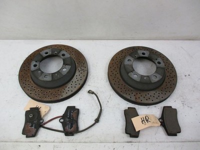 Bremsscheibe Bremsscheiben Bremsbeläge Satz hinten D= 30 cm passt für PORSCHE