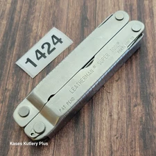 Leatherman Super Tool Folding Multi Tool Pliers Knife File Screwdriver