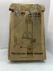 PAWZIDEA Pet Carrier with Wheels, 18x11x11 TSA Airline Approved Cat Carrier
