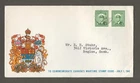 Canada first day cover, Talbot Cachet 249 pair [779
