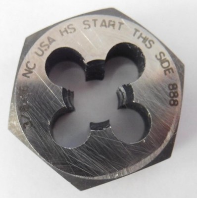 Bosch 3/8-16 Hex Die HSS LM2510 1609410196 USA #T3