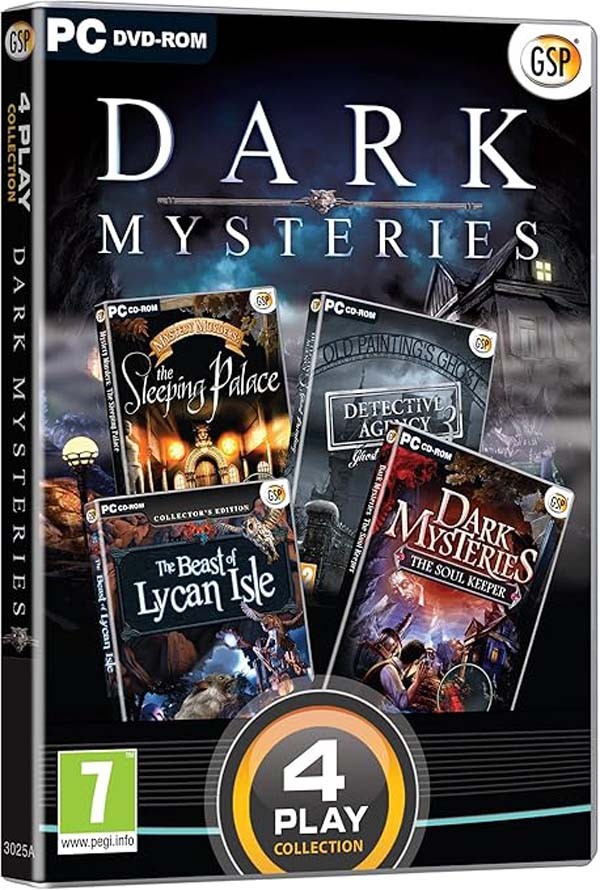 Dark Mysteries - 4 Play Collection  (PC GAME) New & Sealed - Free UK P&P