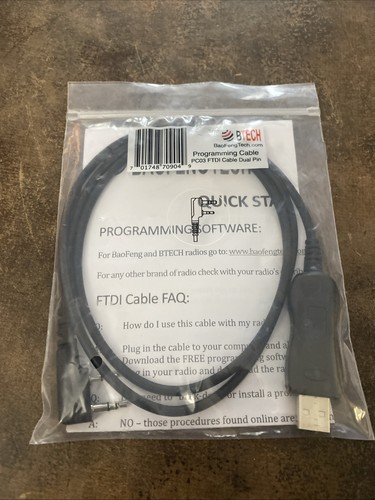 Btech - Cavo di programmazione USB PC03 FTDI - da 2 pin a USB