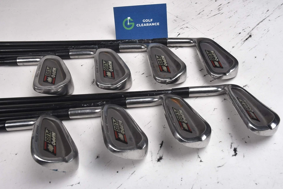 Left Hand Hippo Plus Irons / 3-SW / Regular Flex Graphite Shafts - Image 2 of 4