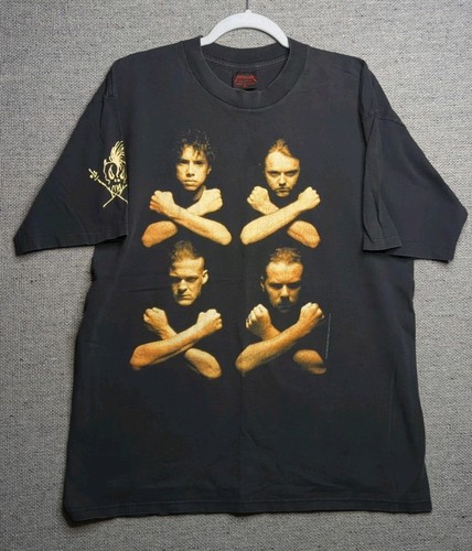 Vintage Metallica TAG 1992 T Shirt Birth School Metallica Death Size XL USA See
