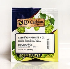 LD Carlson US Sabro Hop Pellets 1 oz