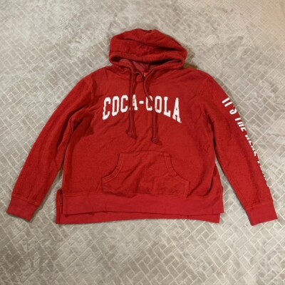 Womens Hoodie Hoodie Tie Dye Coca Cola Coca Cola Womens Large