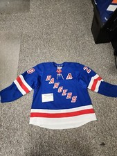 Chris Kreider Game Worn Playoff Jersey 2023 Vs. Devils NY Ranger Goal RECORD...