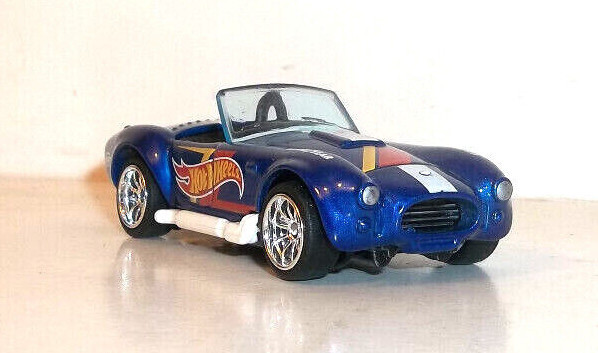 LOOSE 2022 HOT WHEELS 1:64 BLUE SHELBY COBRA 427 S/C WHEEL