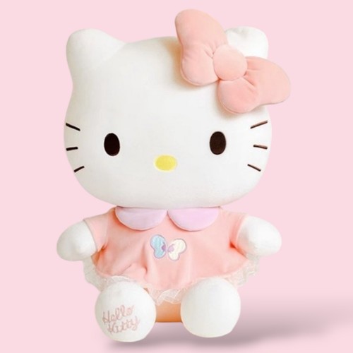 Sanrio Kawaii 9 in. Hello Kitty Butterfly Series Plush Toy Pillow Stuffed Doll - Picture 2 of 10