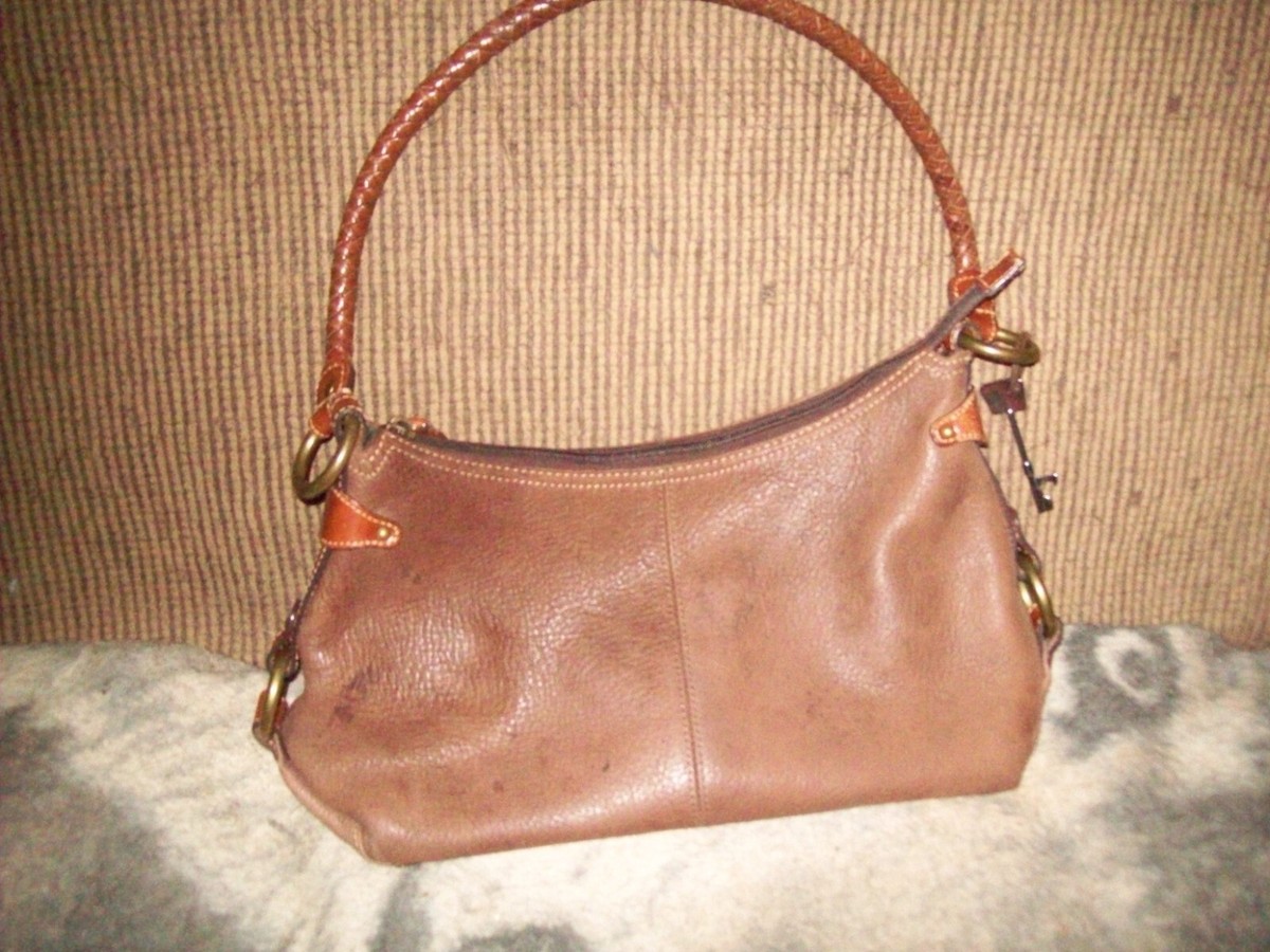 バッグ m Fossil Leather Purse has Key | eBay