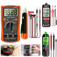 Smart Digital Multimeter Voltmeter AC DC Volt Meter Ohmmeter Auto Range Tester