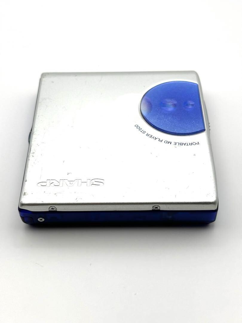 SHARP MD-ST500 Minidisc Player Blue Good | eBay