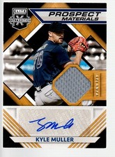 2021 Elite Extra Edition Prospect Materials Auto #PMS-KM Kyle Muller