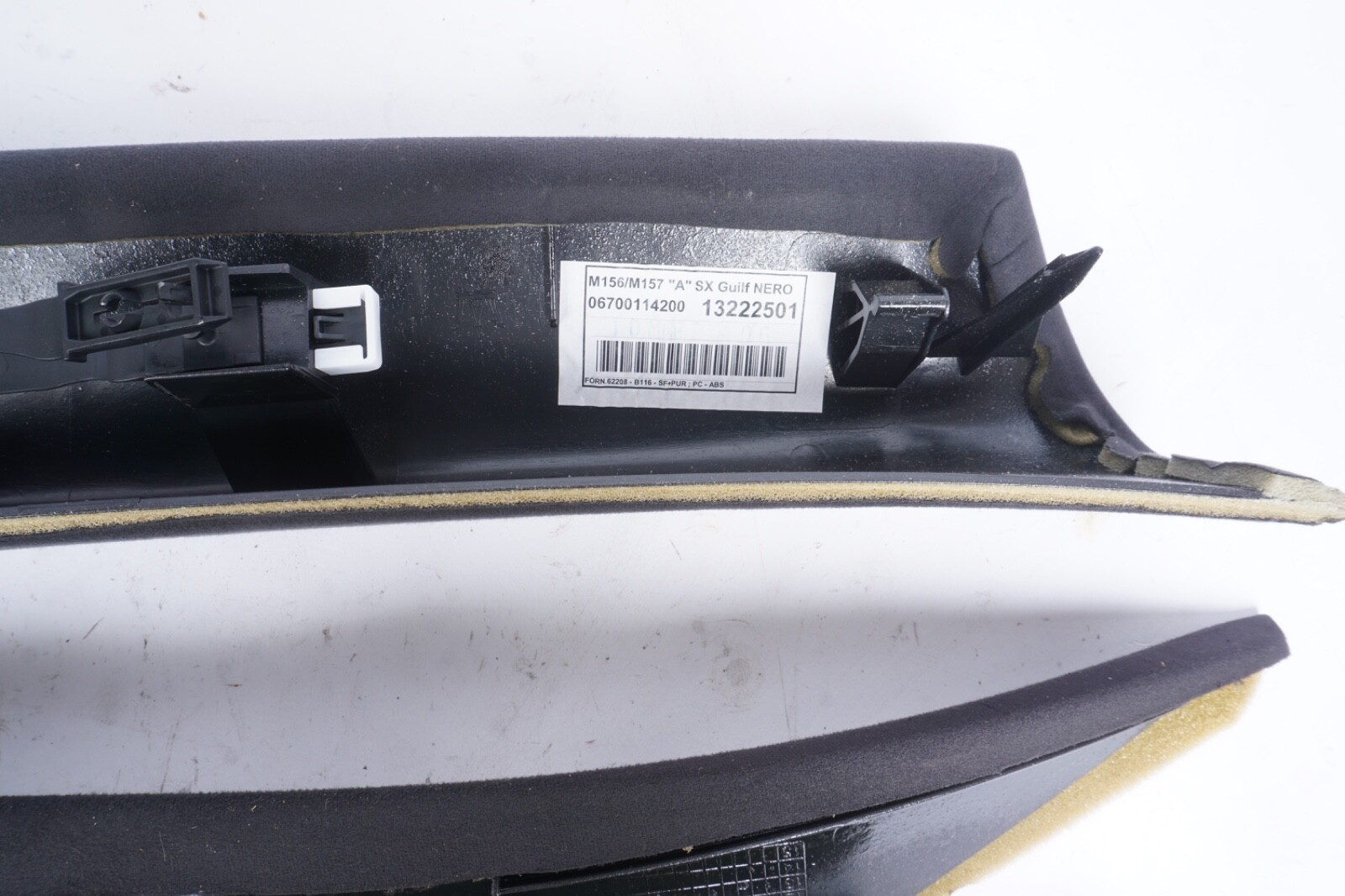 2014-2017 MASERATI GHIBLI S LEFT RIGHT PASSENGER FRONT A PILLAR TRIM OEM