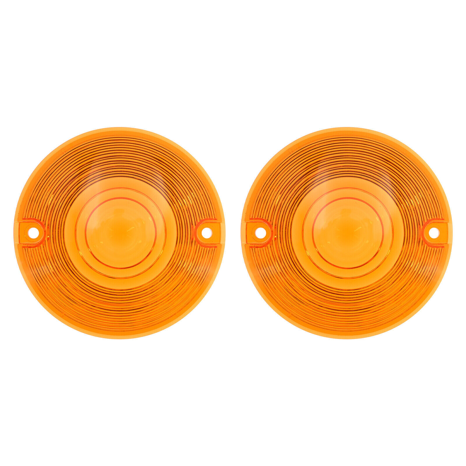2x Turn Signal Light Covers Amber Lens Fit For Harley Touring Electra Road Glide eBay