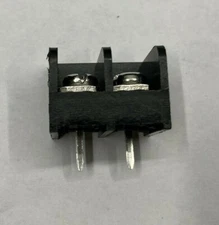 10 PCS PCB Black Terminal Block 6.35mm Pitch For Power HB611-6.35MM 300V/30A 