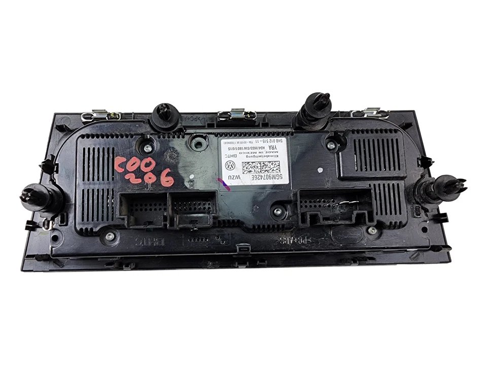 2015-2017 Volkswagen Golf AC Heater Climate Temperature Control Unit 5GM907426E - Image 2 of 4